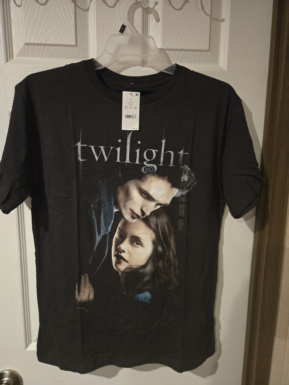 Twilight Graphic Black Men’s Crew Neck T-Shirt Size Large